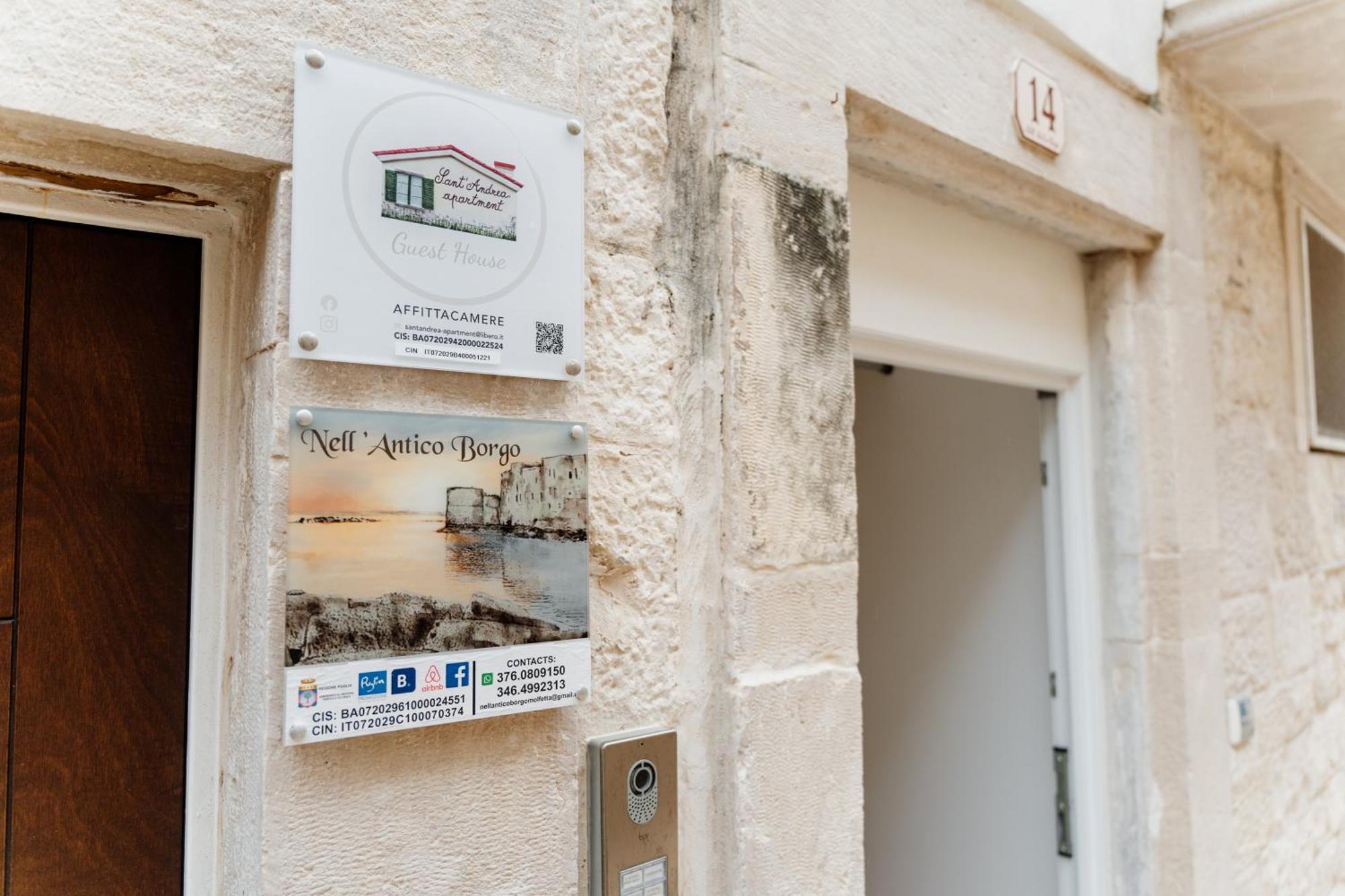 Nell'Antico Borgo B&B Molfetta Eksteriør billede