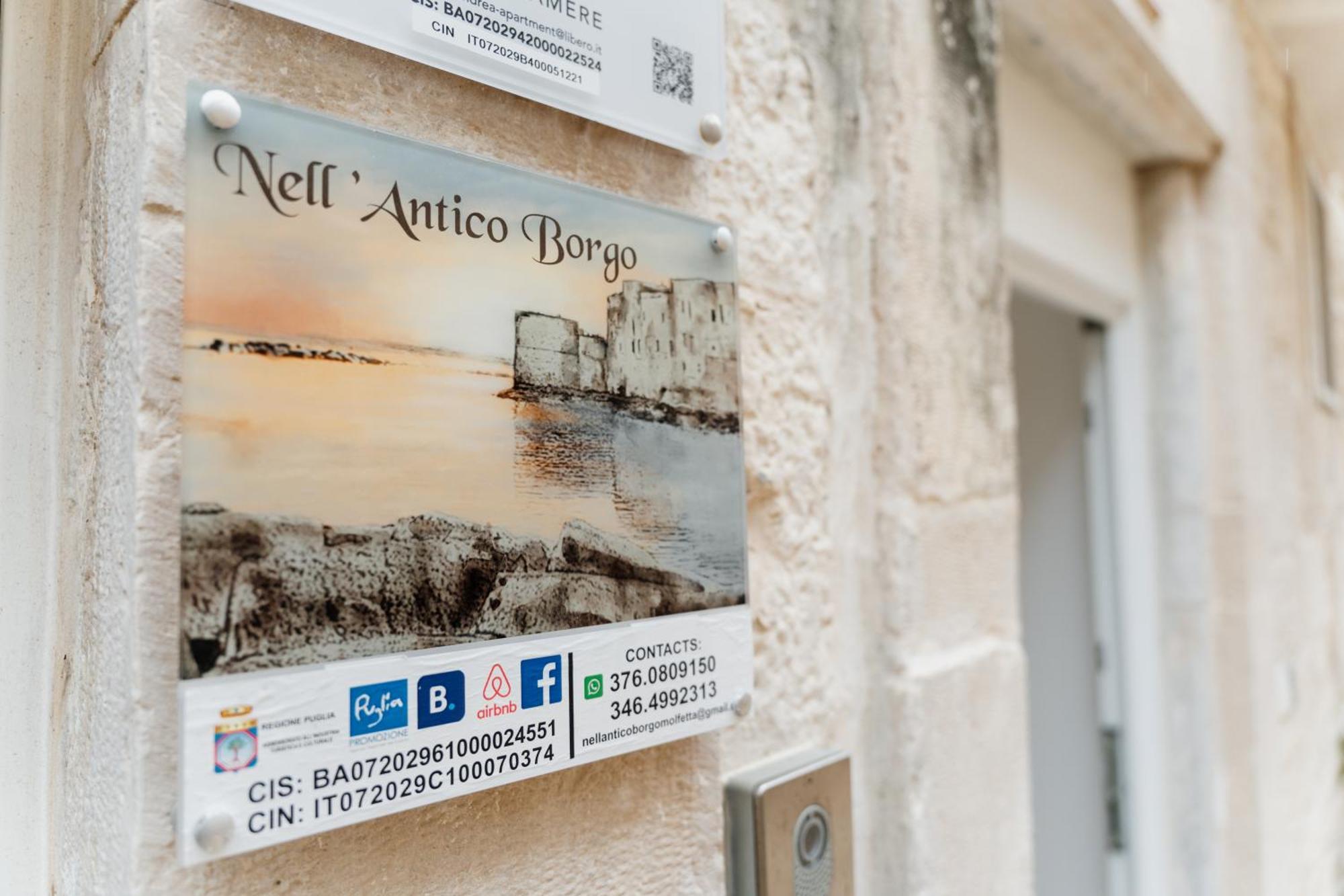 Nell'Antico Borgo B&B Molfetta Eksteriør billede